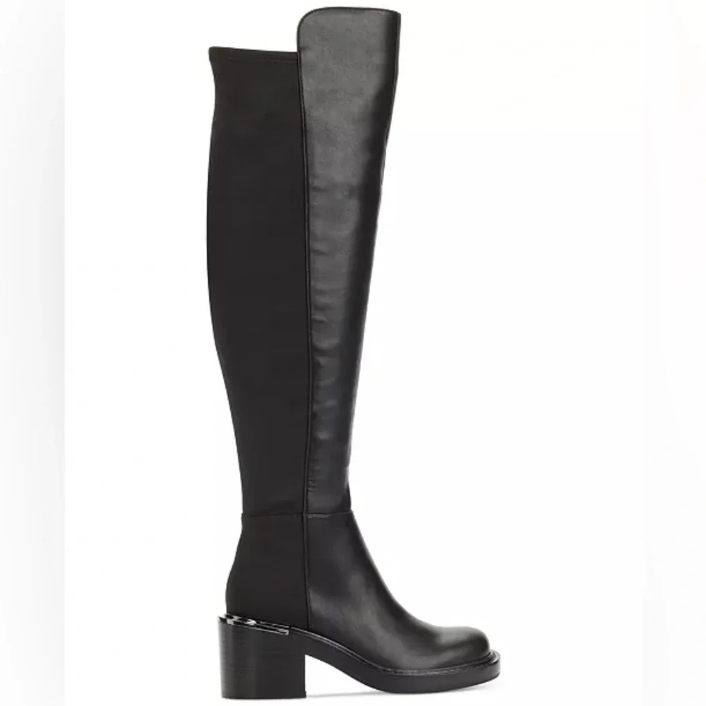 DKNY Dina Black Over-the-Knee Boots Sz 8 BNWB